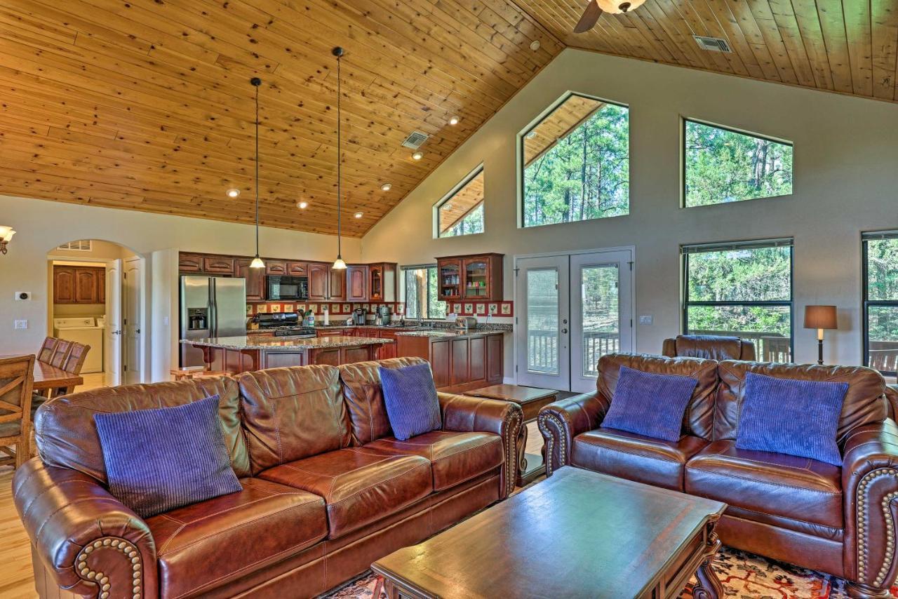 Serene Lakeside Cabin With Decks And Edler Lake Views! Pinetop-Lakeside Ngoại thất bức ảnh