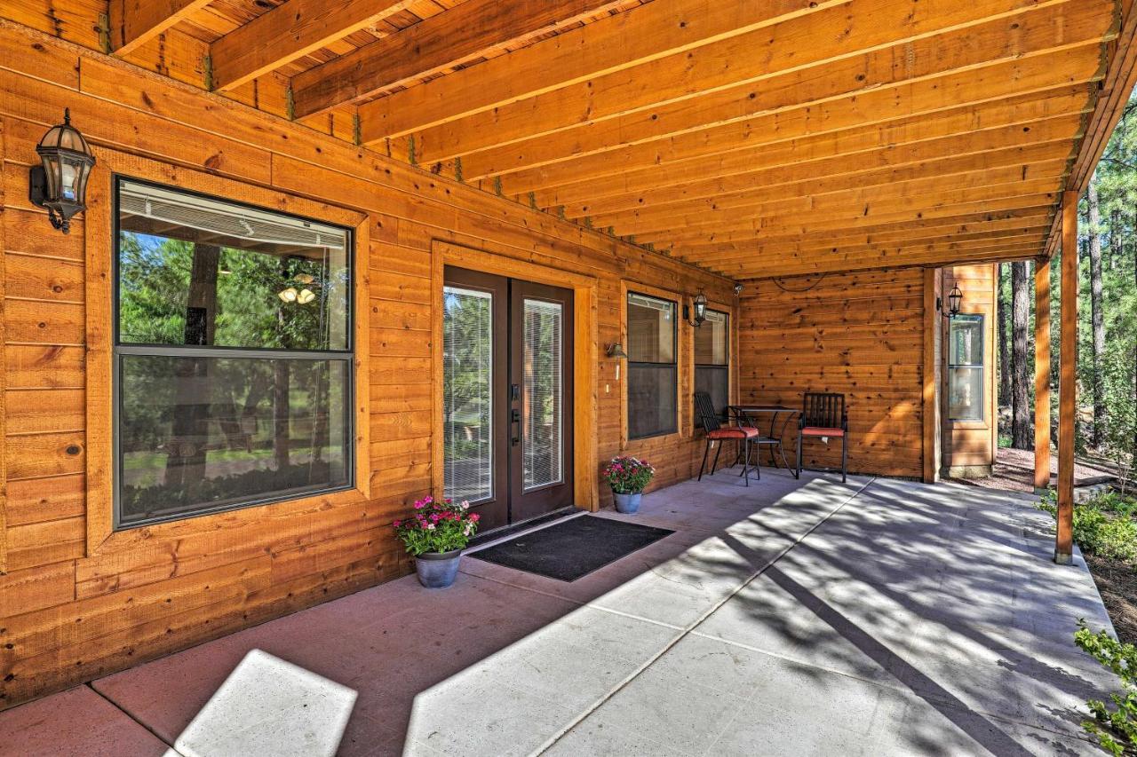 Serene Lakeside Cabin With Decks And Edler Lake Views! Pinetop-Lakeside Ngoại thất bức ảnh