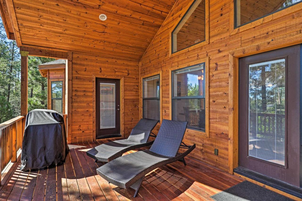 Serene Lakeside Cabin With Decks And Edler Lake Views! Pinetop-Lakeside Ngoại thất bức ảnh