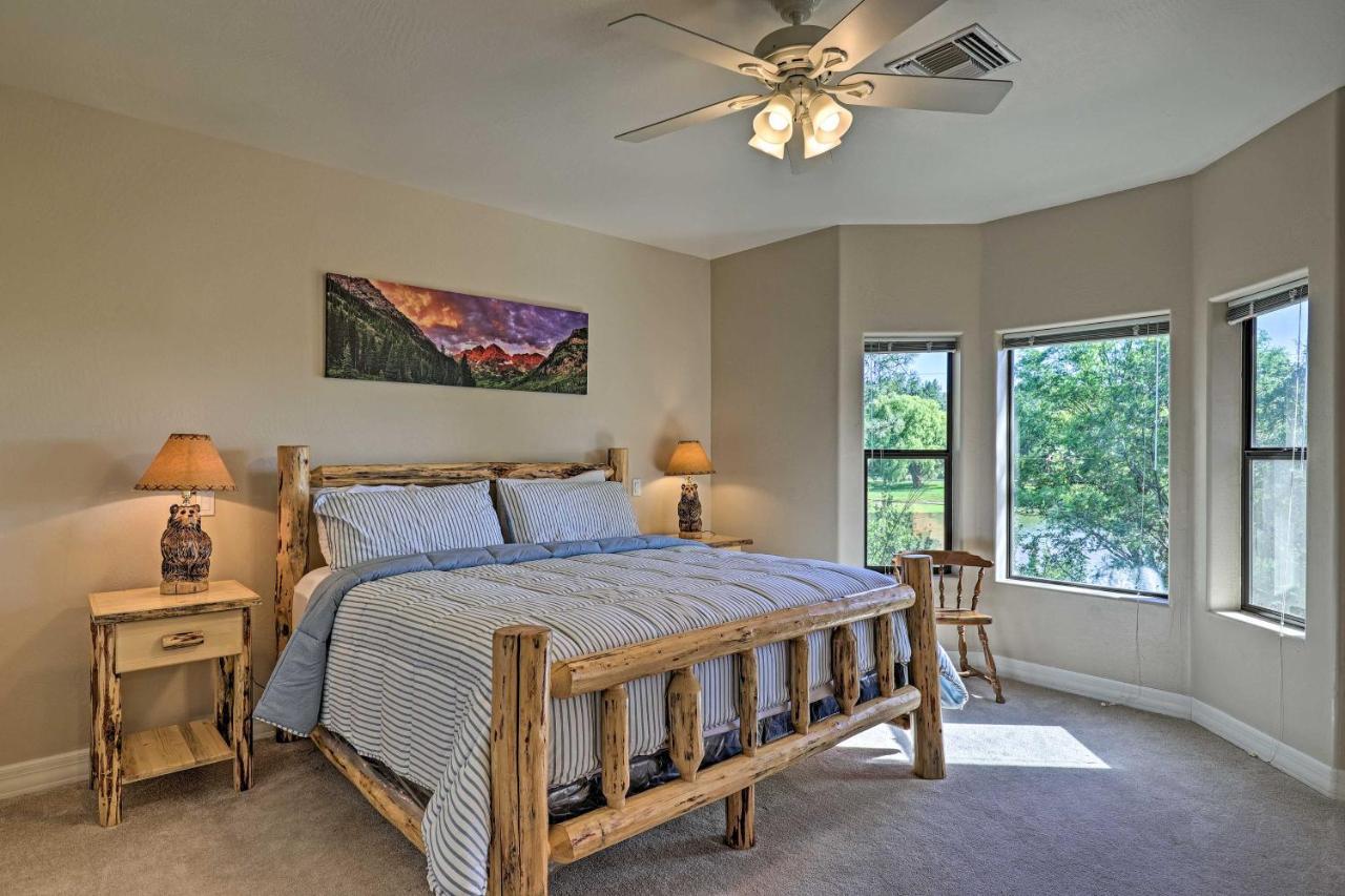 Serene Lakeside Cabin With Decks And Edler Lake Views! Pinetop-Lakeside Ngoại thất bức ảnh