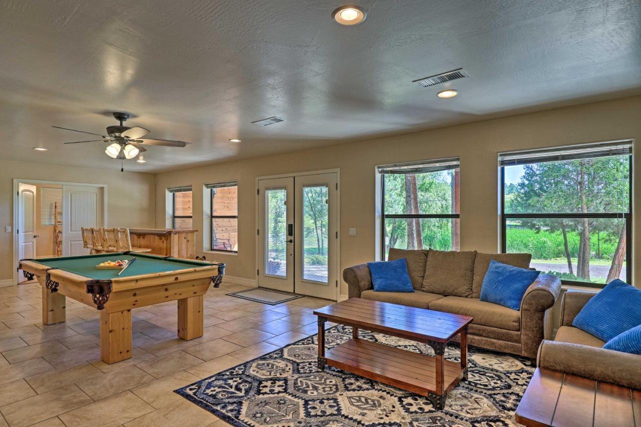 Serene Lakeside Cabin With Decks And Edler Lake Views! Pinetop-Lakeside Ngoại thất bức ảnh