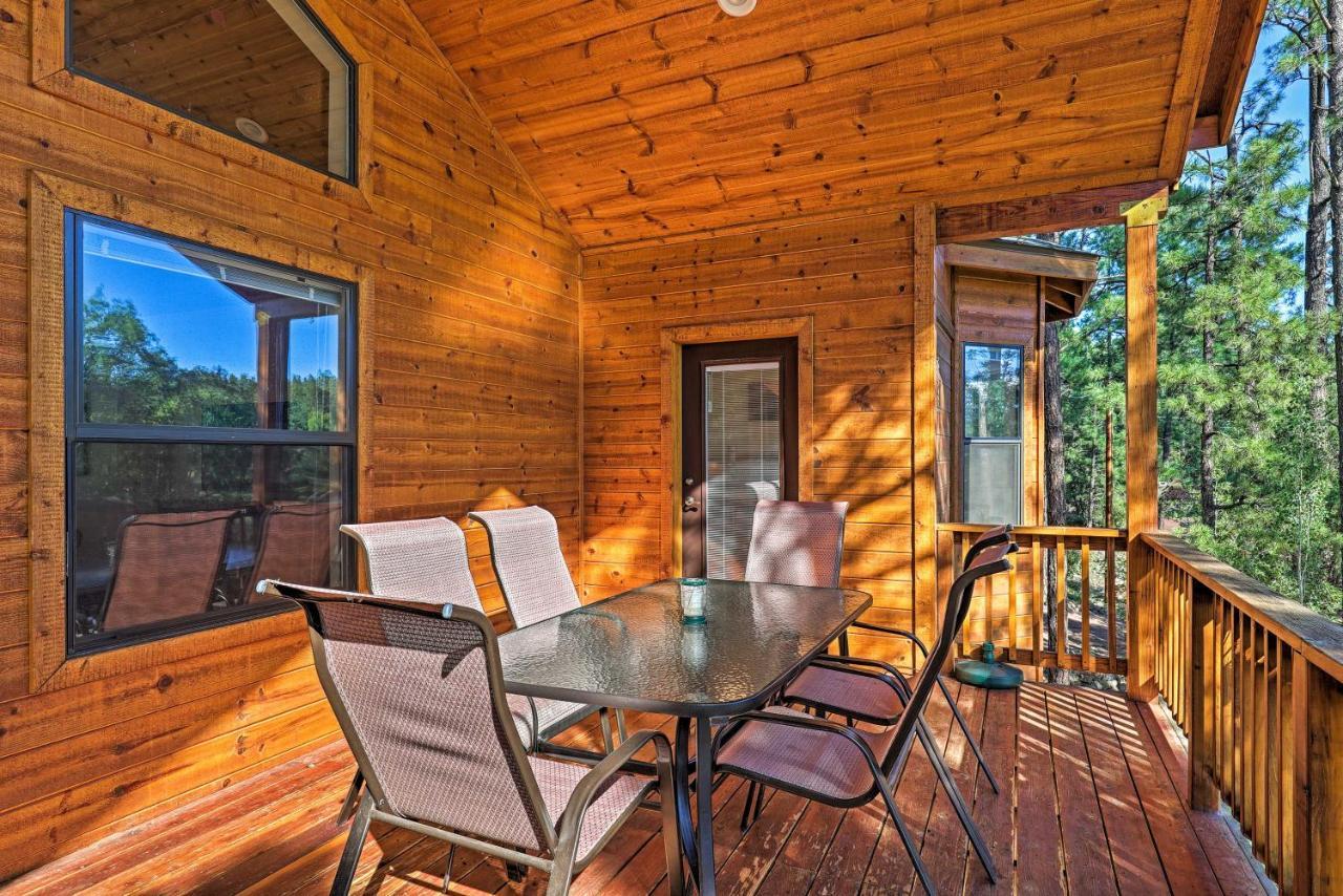 Serene Lakeside Cabin With Decks And Edler Lake Views! Pinetop-Lakeside Ngoại thất bức ảnh
